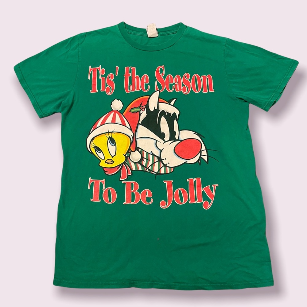 Vintage Looney Tunes Christmas t-shirt 1998